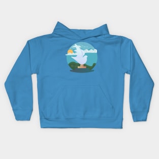 Moroccan Cities illustration, best gift for morocco lovers Kids Hoodie